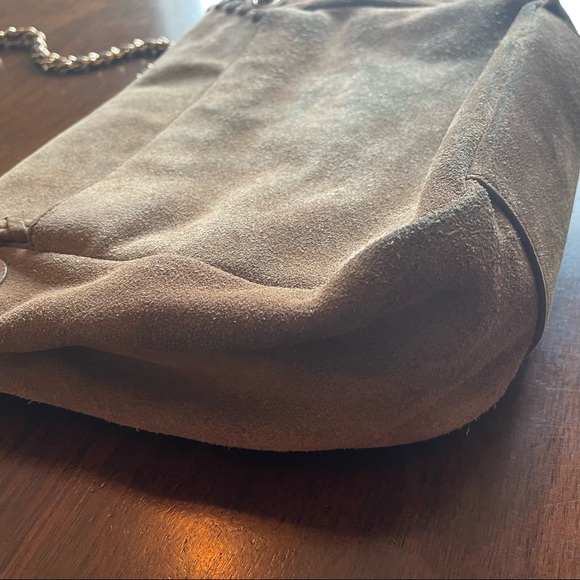 Tory Burch Tan Suede Crossbody Bag - Picture 6 of 16